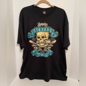 2010 JOURNEY BACKYARD BBQ Concert Tour Size XL T-Shirt Neal Schon Ross Valory